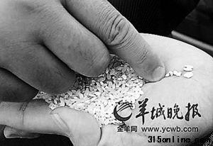 “河粉專(zhuān)用米”來(lái)自于陳倉(cāng)、變質(zhì)、發(fā)霉米糧。